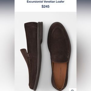Peter Millar Men’s ‘Espresso’ luxury suede leather slip-on loafer